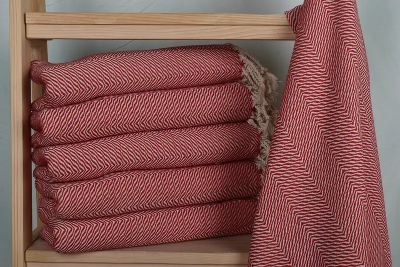 70x40 Cotton Chevron Towel, Gift Towel, Bachelorette Party Gifts Bridesmaids, Summer Towel, Bridal Shower Favors, Custom Turkish Towel, Gift For Her - 2