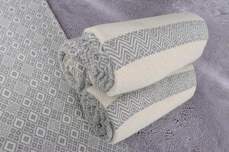 70x40 Cotton Diamond Towel, Beach towel, Monogram Turkish Towel, Personalized Bridesmaid Gift, Welcome Wedding Gift, Turkish Bath Towel USA - 7