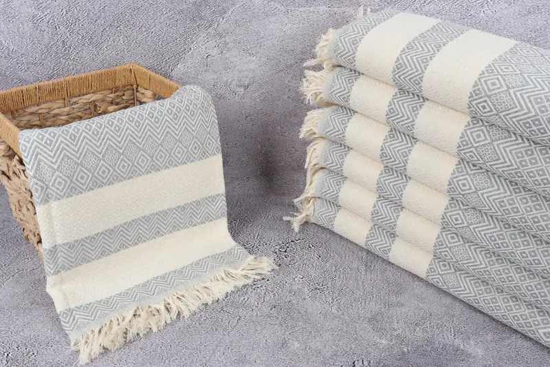 70x40 Cotton Diamond Towel, Beach towel, Monogram Turkish Towel, Personalized Bridesmaid Gift, Welcome Wedding Gift, Turkish Bath Towel USA - 3