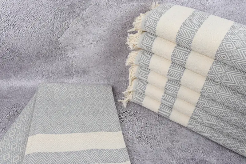 70x40 Cotton Diamond Towel, Beach towel, Monogram Turkish Towel, Personalized Bridesmaid Gift, Welcome Wedding Gift, Turkish Bath Towel USA - 2