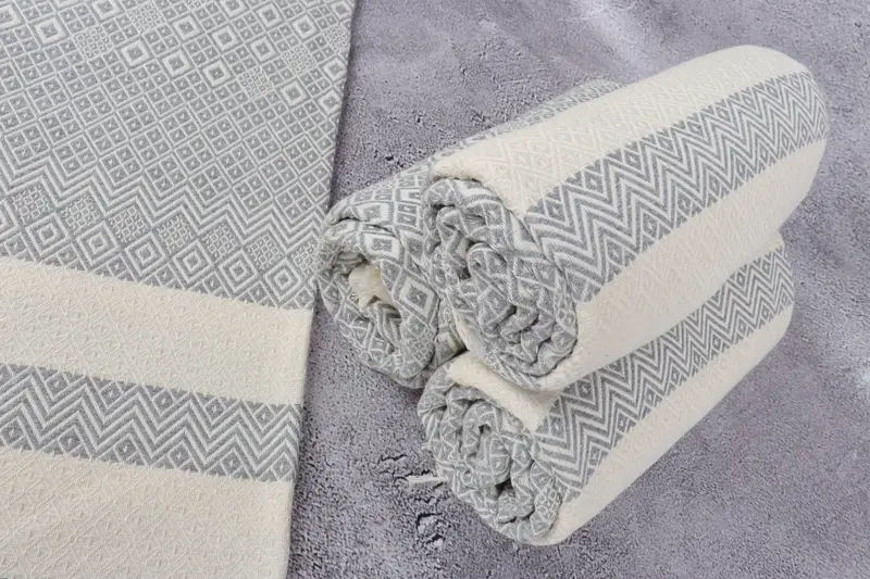 70x40 Cotton Diamond Towel, Beach towel, Monogram Turkish Towel, Personalized Bridesmaid Gift, Welcome Wedding Gift, Turkish Bath Towel USA - 8