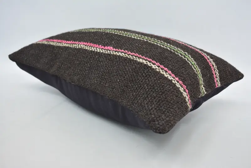 Antique Pillows, Home Decor Pillow, 12x20 Bronze Pillow Sham, Kilim Pillow Cover, Accent Throw Pillow Cover, Pillow Case, Indoor Pillow Cover - 6