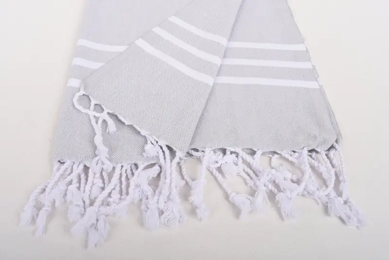 Beach Wedding Favor, Wedding Gift, Merry Christmas Gifts, Gym Towel, Monogrammed Hand Towel, Kitchen Towel, 40x18 Cotton Striped Towel, Summer Gift - 8