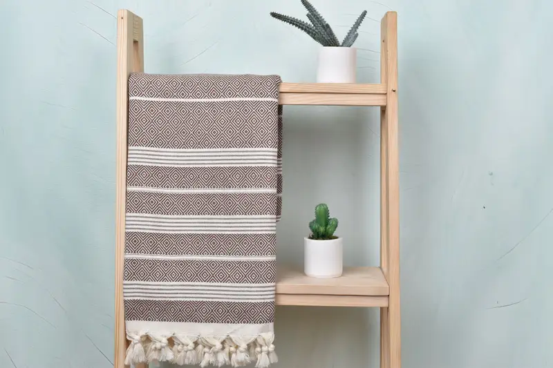 Turkish Beach Towel Bulk, Lightweight Turkish towel, Personalized Turkish Towel, Home Decor Towel, Handmade Gift, 70x38 Cotton Diamond Towel - 8