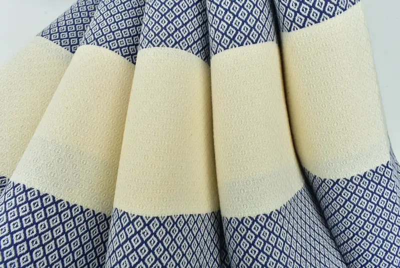 Bath towel, Quick-Dry Beach Towel, 70x36 Linen Diamond Towel, Wedding Gift For Bride, Girls Weekend Getaways Gifts, Personalized Turkish Towel - 5
