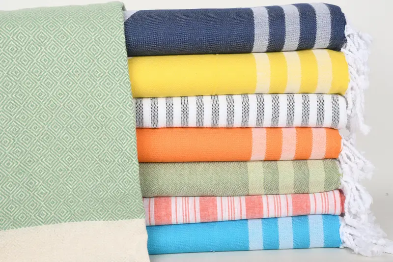 70x40 Cotton Set of 8 Towel, Custom Wedding Gifts, Custom Beach Towel, Welcome Wedding Gift, Peshtemal Towel USA, Personalized Bridesmaid Gift - 1