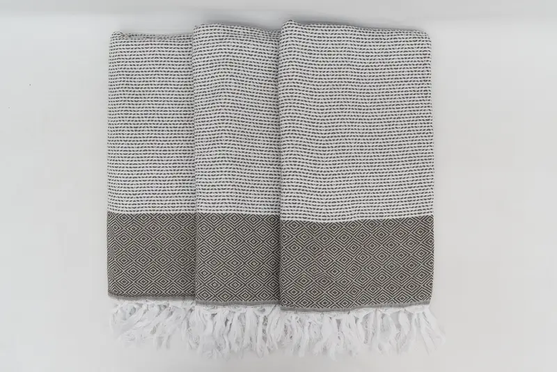 Bachelorette Gifts, Gifts For Him, 70x40 Cotton Diamond Towel, Organic towel, Pool Towels, Valentines Gift, Girls Weekend Getaways Ideas - 7
