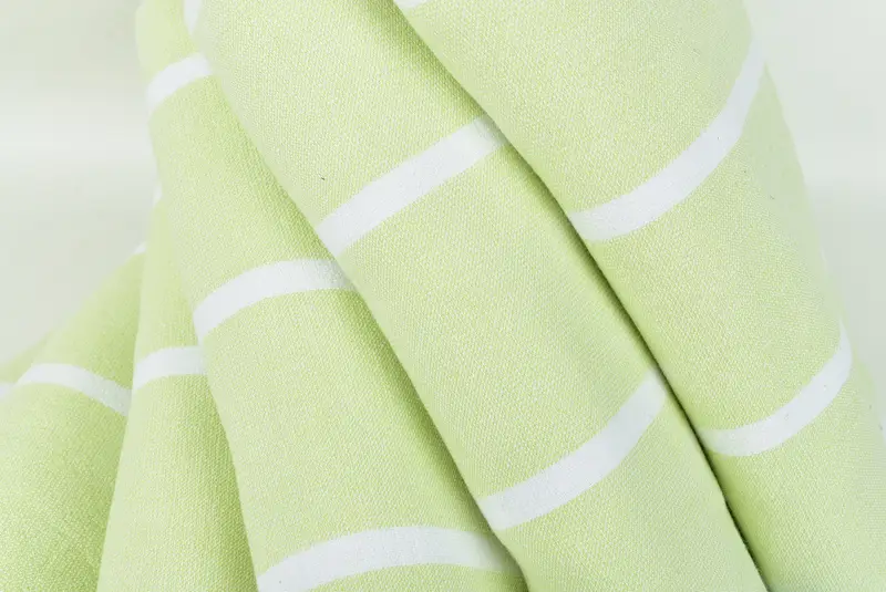 Beach towel, Lightweight towel, Cotton towel, 68x40 Cotton Striped Terry Towel, Yoga Towel, Spa Towel, Organic Cotton Towel, Gift For Best Friend - 5