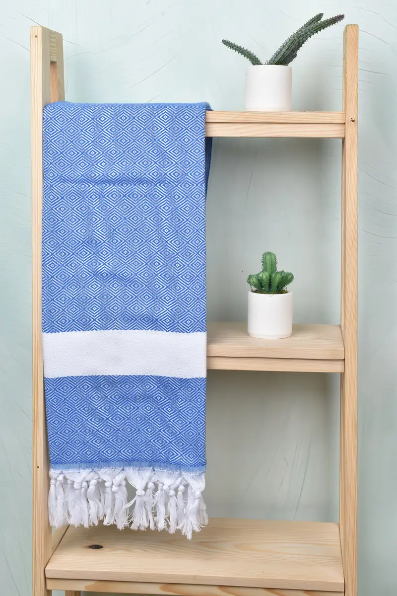 70x40 Cotton Diamond Towel, Absorbent Turkish towel, Organic Turkish towel, Wedding Towel, Lightweight Turkish towel, Bachelor Party Favors - 8