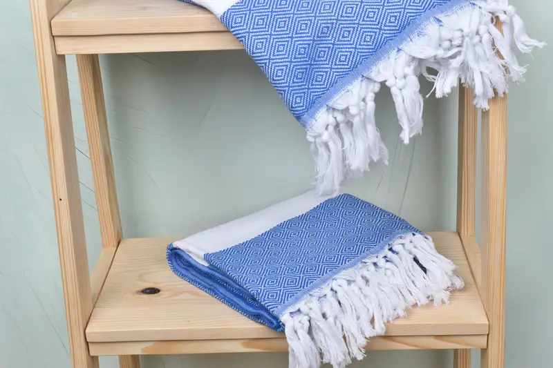 70x40 Cotton Diamond Towel, Absorbent Turkish towel, Organic Turkish towel, Wedding Towel, Lightweight Turkish towel, Bachelor Party Favors - 5