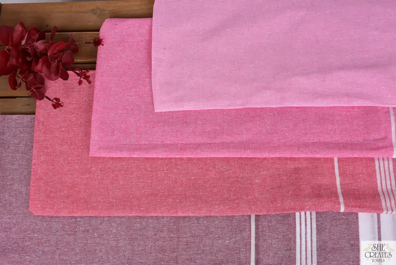 Peshtemal Towel, Lightweight towel, Wedding For Favor, 68x36 Cotton Striped Towel, Bachelorette Party Gifts Bridesmaids, Bachelorette Party Gifts - 4
