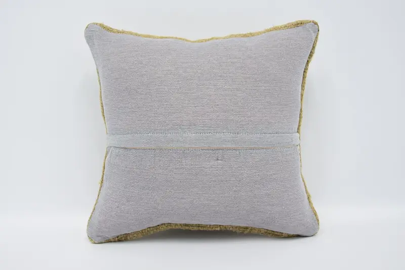 Gift Pillow, 16x16 Beige Cushion Cover, Pillow for Sofa, Cushion, Kilim Rug Pillow Cover, Rustic Pillow Cover, Interior Designer Pillow, Car Cushion - 6
