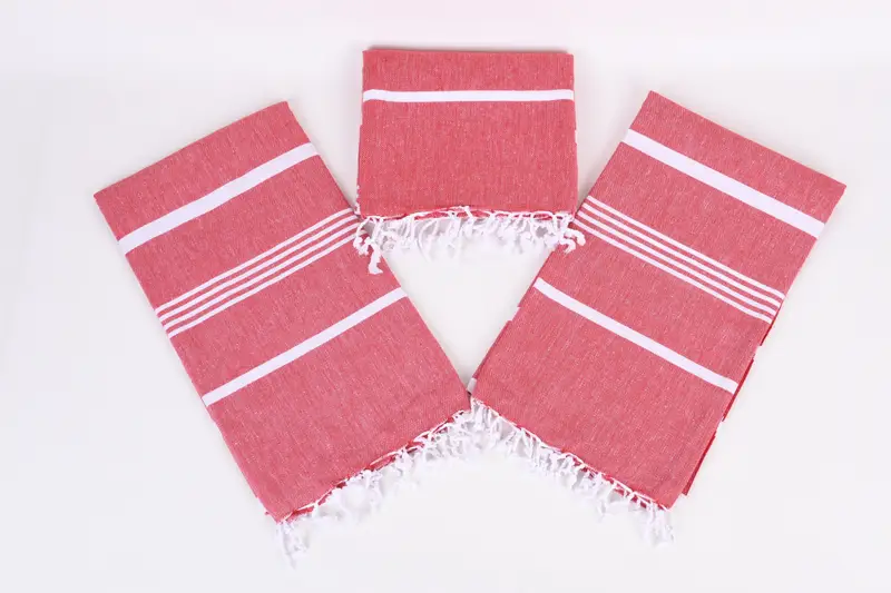 Beach Towel Bulk, Lightweight towel, Custom Wedding Towel, 70x40 Cotton Striped Towel, Home Gift, Yoga Towel, Personalized Beach Towel, Thin towel - 6
