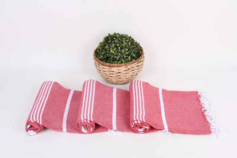 Beach Towel Bulk, Lightweight towel, Custom Wedding Towel, 70x40 Cotton Striped Towel, Home Gift, Yoga Towel, Personalized Beach Towel, Thin towel - 8