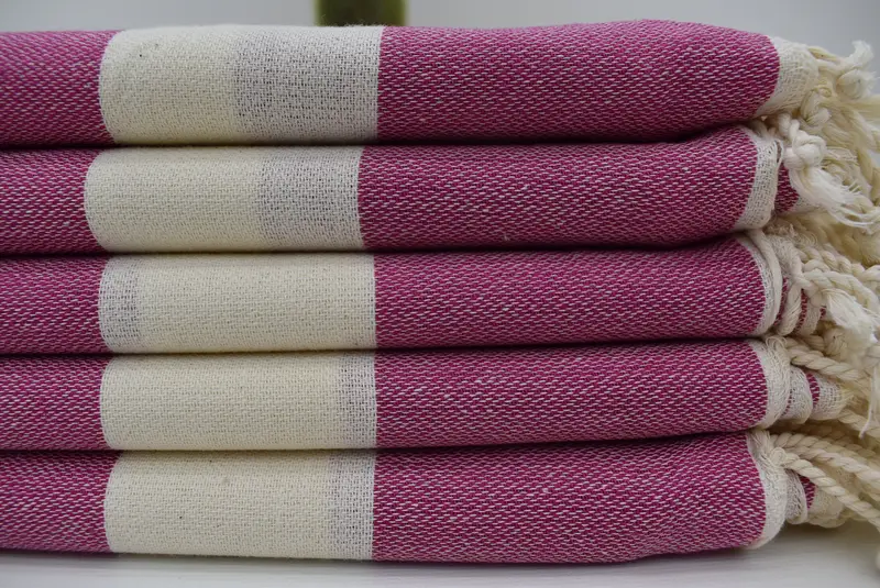 Absorbent Turkish towel, 70x40 Cotton Striped Towel, Wedding Shower Gift, Bachelorette Party Gifts, Miami Bachelorette Party Favors, Quick-dry towel - 1