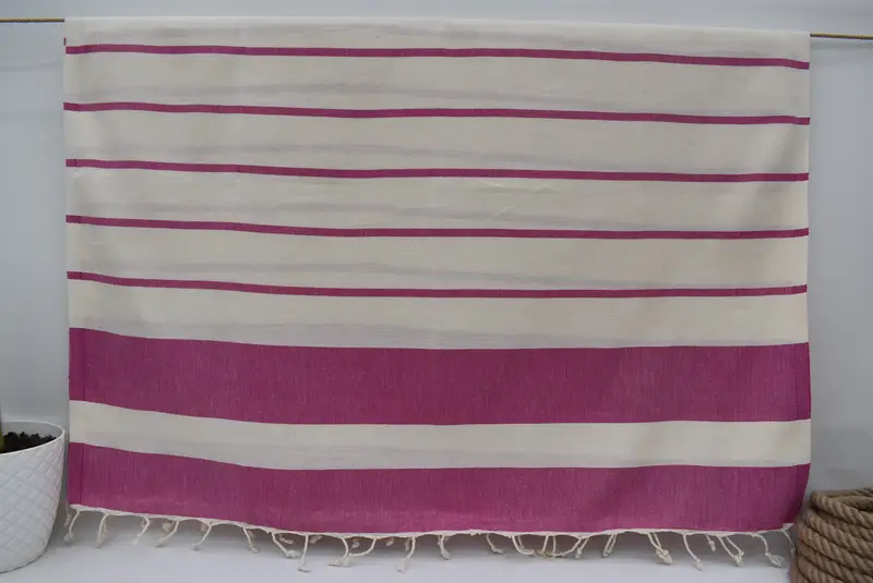 Absorbent Turkish towel, 70x40 Cotton Striped Towel, Wedding Shower Gift, Bachelorette Party Gifts, Miami Bachelorette Party Favors, Quick-dry towel - 7