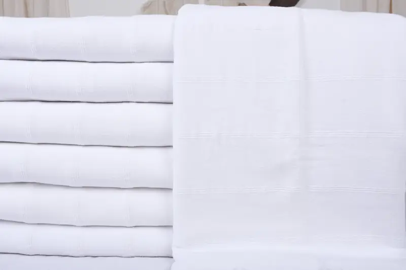 92x70 Cotton Stonewashed Towel, Organic Throw, Woven Throw Blanket, Tablecloth, Decorative Blanket, Gift For The Home, Custom Shower Curtain - 2