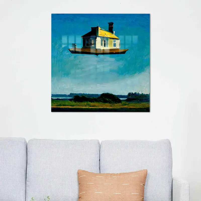 Gerçeküstü Soyut Baskılı Cam: Mekanınız için Modern Zarafet