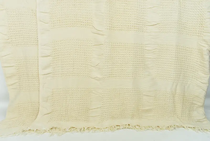 Christmas Tablecloth, Bedspread, Decorative Blanket, Valentine Day Gift For Her, Gift For The Home, Wedding Favors, 84x80 Cotton Waffle Towel - 7