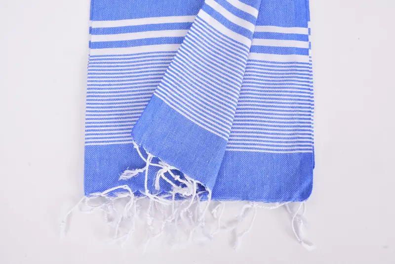 Monogrammed Hand Towel, 40x24 Cotton Striped Towel, Christmas Hand Towel, Monogram Hand Towel, Personalized Hand Towel, Best Friend Gift - 6