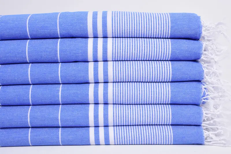 Monogrammed Hand Towel, 40x24 Cotton Striped Towel, Christmas Hand Towel, Monogram Hand Towel, Personalized Hand Towel, Best Friend Gift - 3