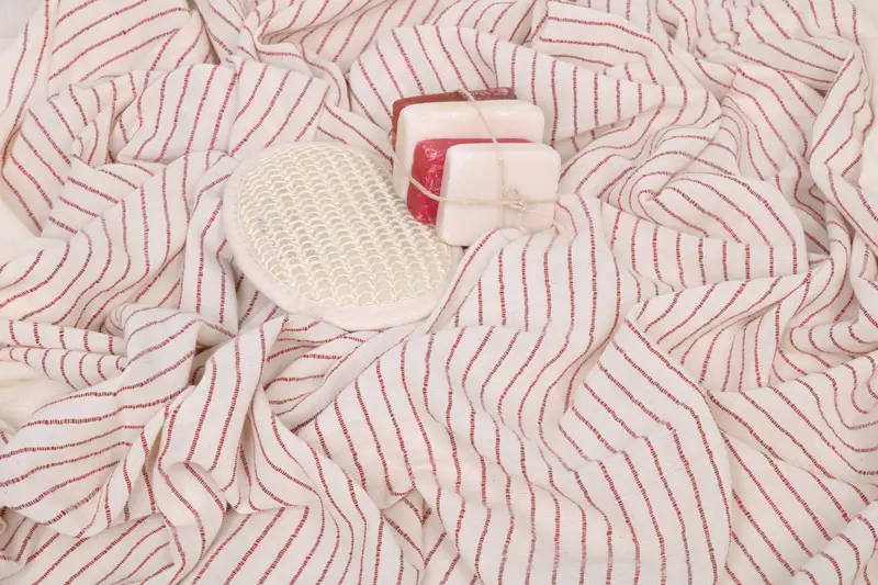 Quick-dry peshtemal, Bachelorette Towel, Travel towel, Sand-free towel, 68x36 Cotton Striped Towel, Embroidery Towels, Turkish Beach Towel Monogram - 7