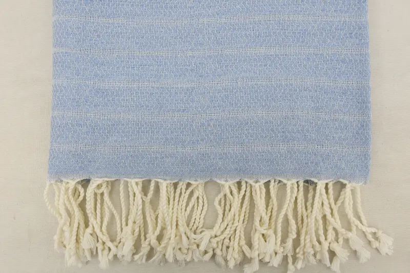 Beach towel, Turkish Towel USA, Oversized lightweight Turkish bath towel USA, 70x40 Cotton Striped Towel, Custom Beach Towel, Spa Gift, Scarf Towel - 5