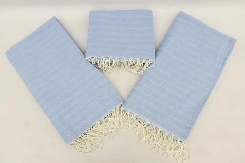 Beach towel, Turkish Towel USA, Oversized lightweight Turkish bath towel USA, 70x40 Cotton Striped Towel, Custom Beach Towel, Spa Gift, Scarf Towel - 8