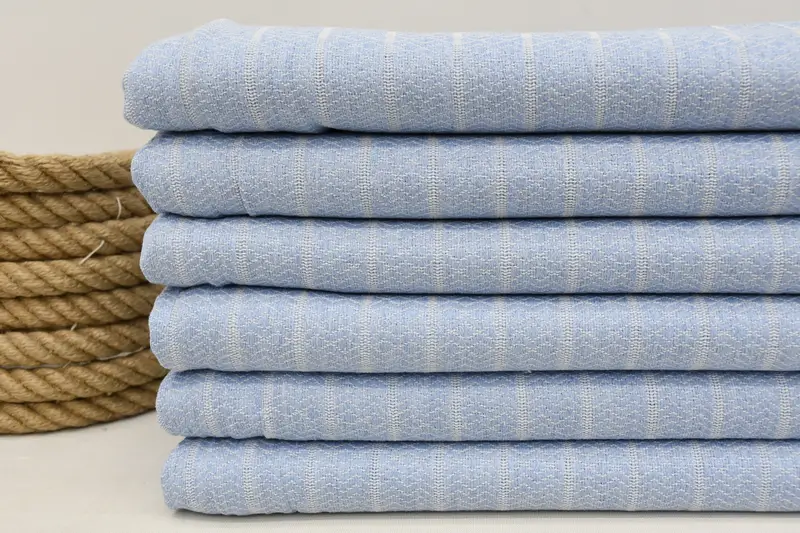 Beach towel, Turkish Towel USA, Oversized lightweight Turkish bath towel USA, 70x40 Cotton Striped Towel, Custom Beach Towel, Spa Gift, Scarf Towel - 2