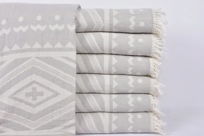 70x36 Cotton Plus Design Towel, Best Beach Towel, Wedding Anniversary Gift, Large Turkish Towel, Towel With Name, Housewarming Gift, Gift For Mom - 1