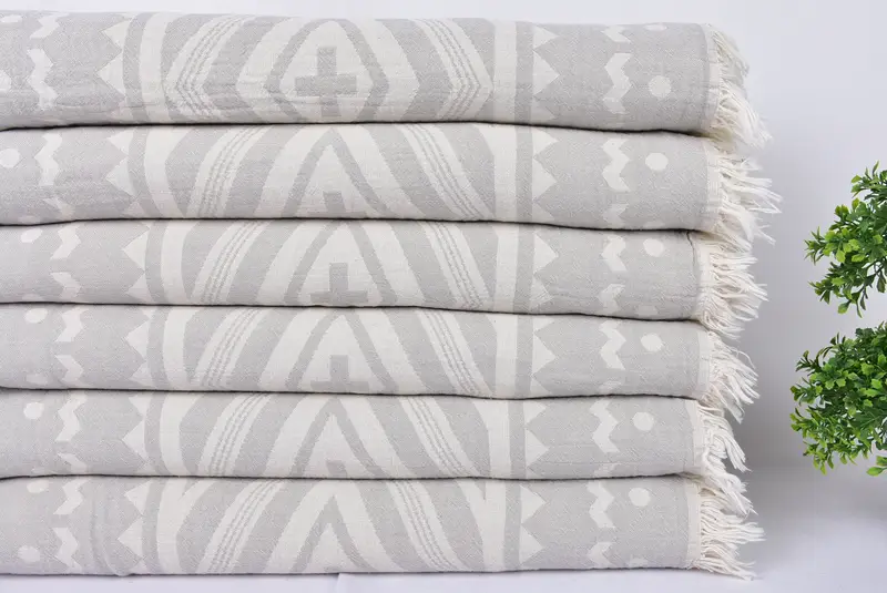 70x36 Cotton Plus Design Towel, Best Beach Towel, Wedding Anniversary Gift, Large Turkish Towel, Towel With Name, Housewarming Gift, Gift For Mom - 3