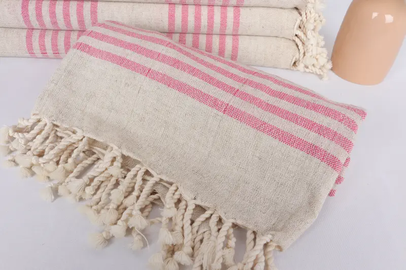 Bath towel, Bachelor Party Favors, Halloween Gifts, Absorbent Turkish towel, Quick-Dry Beach Towel, 70x40 Linen Striped Towel, Beach Size Towel - 4