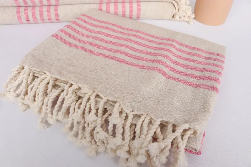 Bath towel, Bachelor Party Favors, Halloween Gifts, Absorbent Turkish towel, Quick-Dry Beach Towel, 70x40 Linen Striped Towel, Beach Size Towel - 5