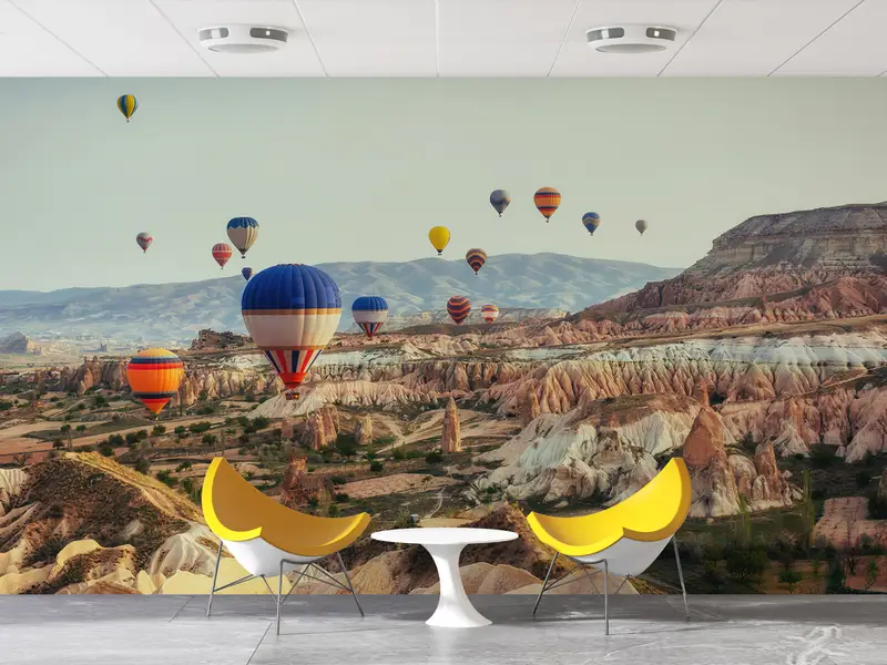 Urgup Wall Print,Modern Wall Paper,Custom Wall Paper,Turkish Wall Painting,Wall Paper Peel and Stick,Travel Wall Poster, - 8
