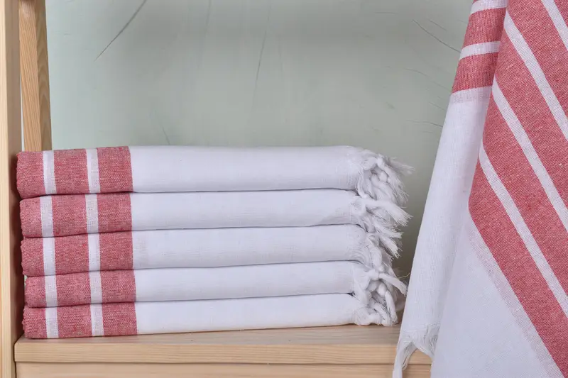 Memorial Gift, Organic towel, 70x40 Cotton Striped Towel, Bachelor Bachelorette Party Favors, Beach Bachelorette Party Decorations, Luxury towel - 1