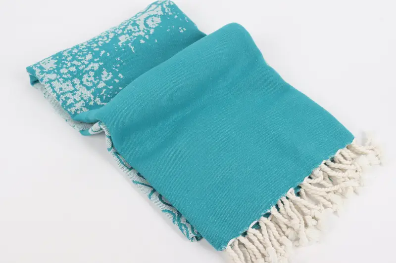 Gift For Her, Fringed Turkish towel for poolside, Holiday Towel, Monogrammed Beach Towel, Personalized Gift For Her, Organic Turkish towel - 7