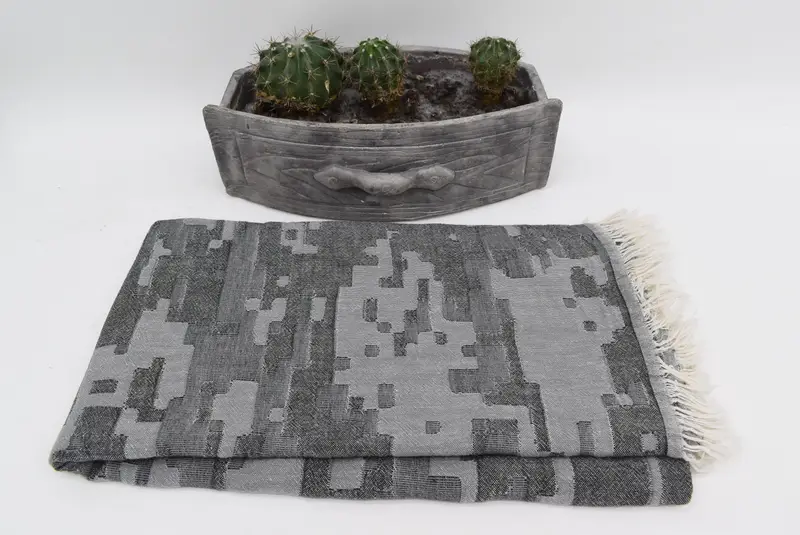 Spa havlu, Türk havlu seti, 68x36 pamuklu kamuflaj havlu, bekarlığa veda parti süslemeleri, nişan hediyesi, seyahat havlu, monogramlı plaj havlusu - 3