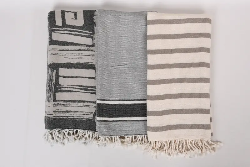 70x40 Cotton Set of 8 Towel, Bachelorette Party Gift, Lightweight towel, Beach Theme Wedding Gift, Beach Wedding Favor, Peshtemal, Turkish Towel USA - 7
