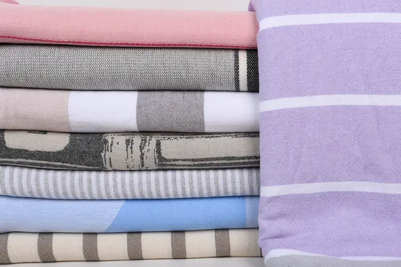 70x40 Cotton Set of 8 Towel, Bachelorette Party Gift, Lightweight towel, Beach Theme Wedding Gift, Beach Wedding Favor, Peshtemal, Turkish Towel USA - 1