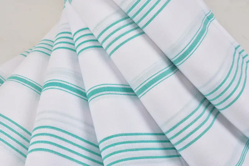 Personalized Bridesmaid Gift, Personalized Wedding Gift, 70x40 Cotton Striped Towel, Bachelorette Favor, Bridal Shower Gift, Custom Beach Towels - 5