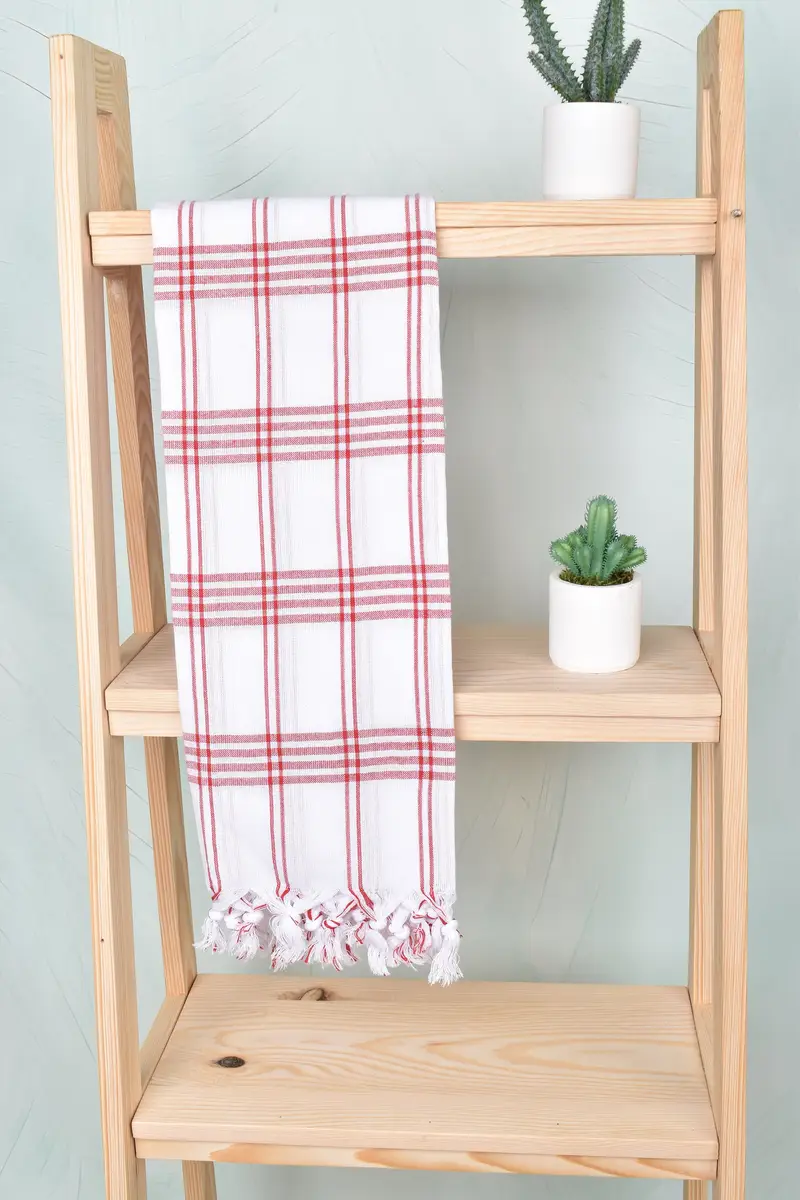 Personalized Wedding Gift, Soft towel, Housewarming Gift, Beach Theme Wedding Gift, Wedding Day Gift For Bride, 68x32 Cotton Striped Towel - 8