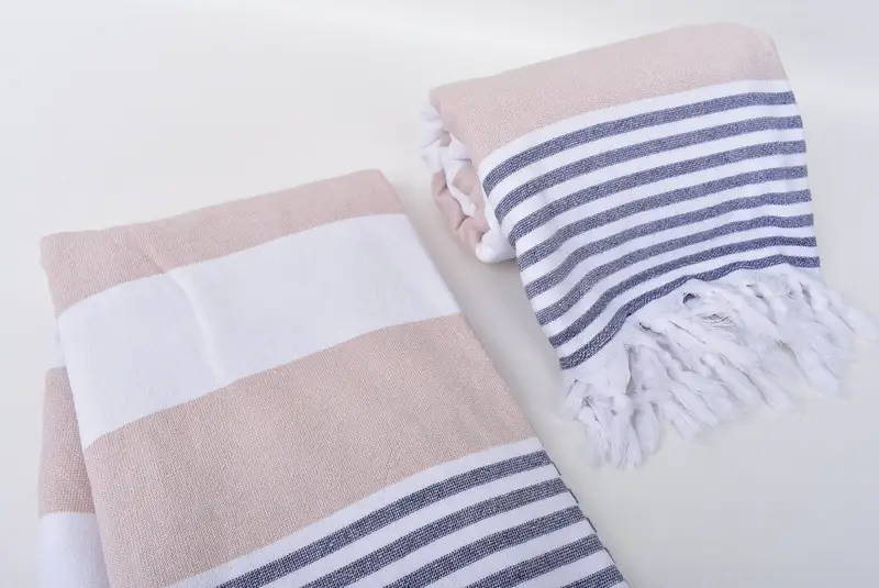 Gym Towel, Employee Gifts, Beach towel, 68x36 Cotton Striped Terry Towel, Personalized Beach Towel, Monogrammed Turkish Towel, Embroidered Towel - 7