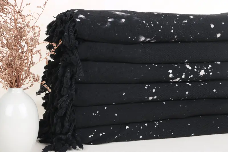 Valentines Gift, Cancun Bachelorette Party Gift Ideas, Personalized Gifts, 64x32 Cotton Galaxy Design Towel, Gym Towel, Turkish towel, Summer Gift - 2