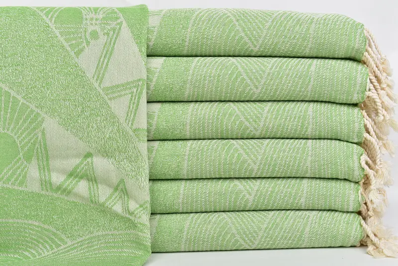 Monogram Kitchen Towel, 36x18 Cotton Striped Design Towel, Gym Towel, Monogram Hand Towel, Bathroom Towel, Gift For Him, Monogrammed Hand Towel - 2
