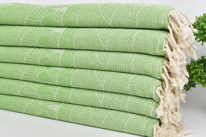 Monogram Kitchen Towel, 36x18 Cotton Striped Design Towel, Gym Towel, Monogram Hand Towel, Bathroom Towel, Gift For Him, Monogrammed Hand Towel - 4