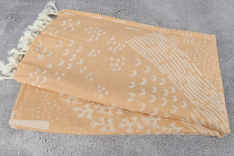 Handmade Gift, Anniversary Gift For Her, Soft towel, 68x40 Cotton Mountain Design Towel, Bachelor Bachelorette Party Favors, Custom Wedding Towel - 7