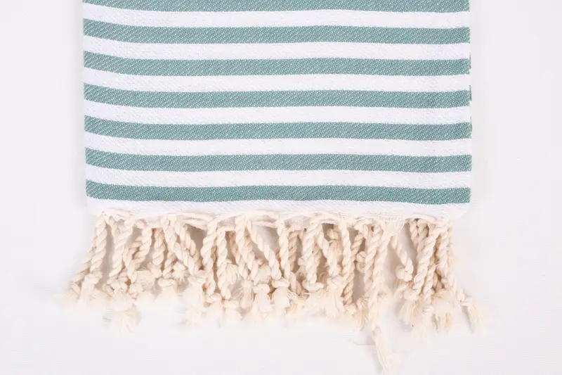 Gift For Her, Personalized Wedding Gift For Couple, Personalized Beach Towel, 70x40 Cotton Striped Towel, Beach towel, Monogram Turkish Bath Towel - 3