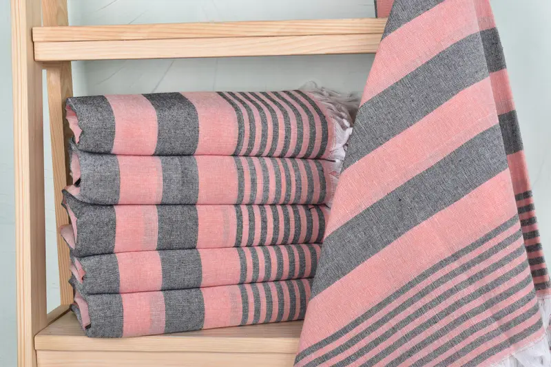 Gifts For Him, Peshtemal Towel USA, Bachelorette Party Gifts Bridesmaids, Xmas Gifts, Scarf Towel, Turkish Towel Beach, 68x36 Cotton Striped Towel - 2