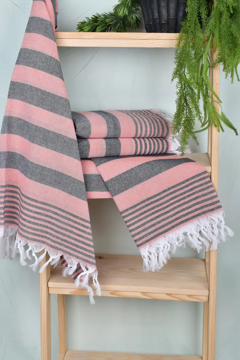 Gifts For Him, Peshtemal Towel USA, Bachelorette Party Gifts Bridesmaids, Xmas Gifts, Scarf Towel, Turkish Towel Beach, 68x36 Cotton Striped Towel - 6