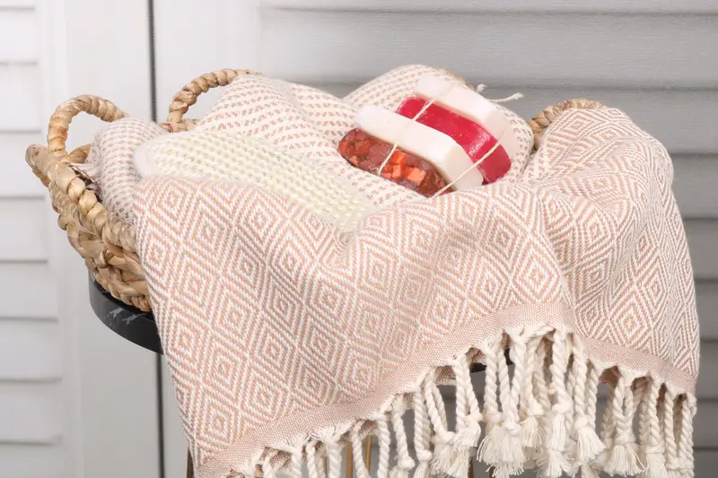 Turkish Towel Beach, 70x40 Cotton Chevron Towel, Gift For Coworker, Bridesmaid Gift, Bachelorette Party Gifts Bridesmaids, Turkish Beach Towel Bulk - 2